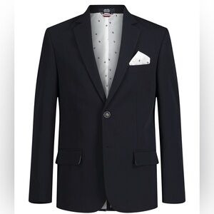 Tommy Hilfiger Big Boys Modern Fit Alexander Blazer.  Youth Size 20. Navy.